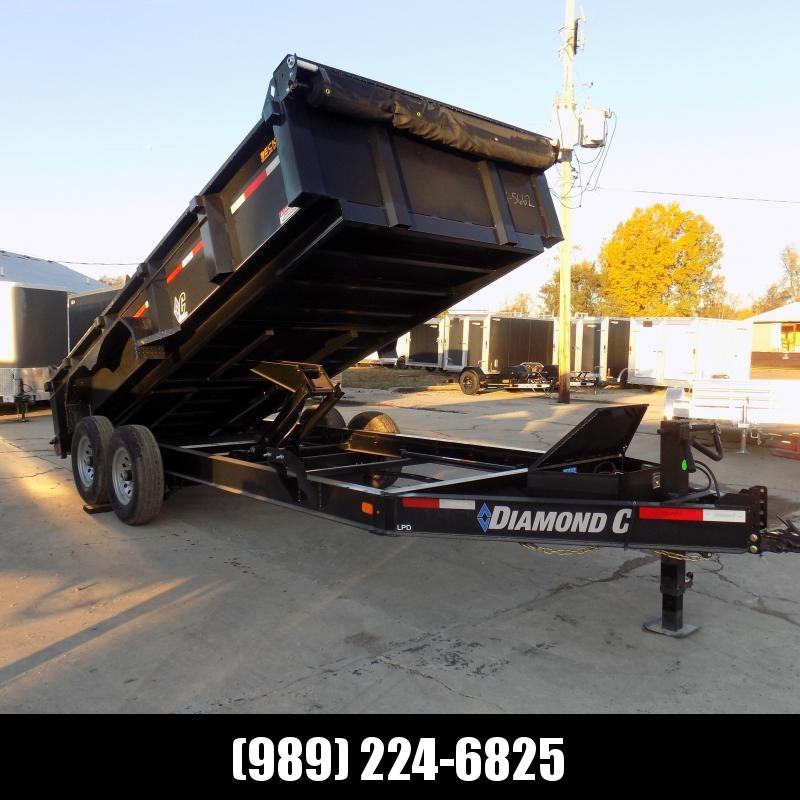 New Diamond C 82" x 16' Low Profile Dump Trailer - $0 Down & Payments From $139/mo. W.A.C. New Diamond C 82" x 16' Low Profile Dump Trailer - $0 Down & Payments From $139/mo. W.A.C.