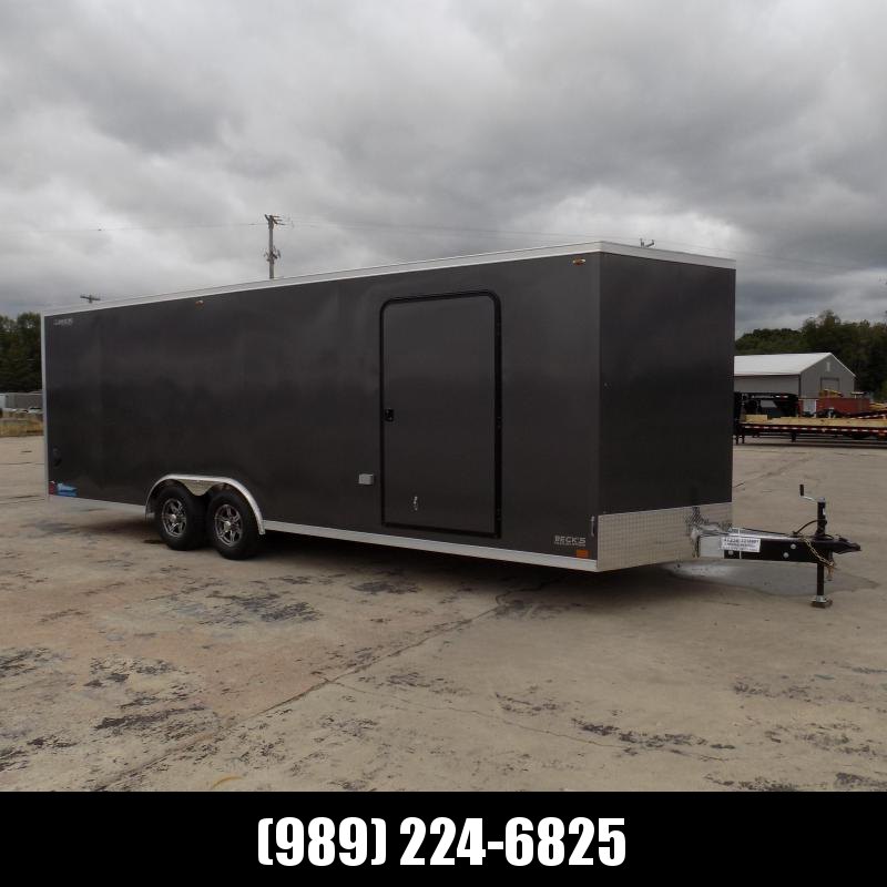 New Legend Thunder 8.5' X 26' Aluminum Enclosed Car Hauler Trailer - 5200# Torsion Axles - Flexible $0 Down Financing Available New Legend Thunder 8.5' X 26' Aluminum Enclosed Car Hauler Trailer - 5200# Torsion Axles - Flexible $0 Down Financing Available