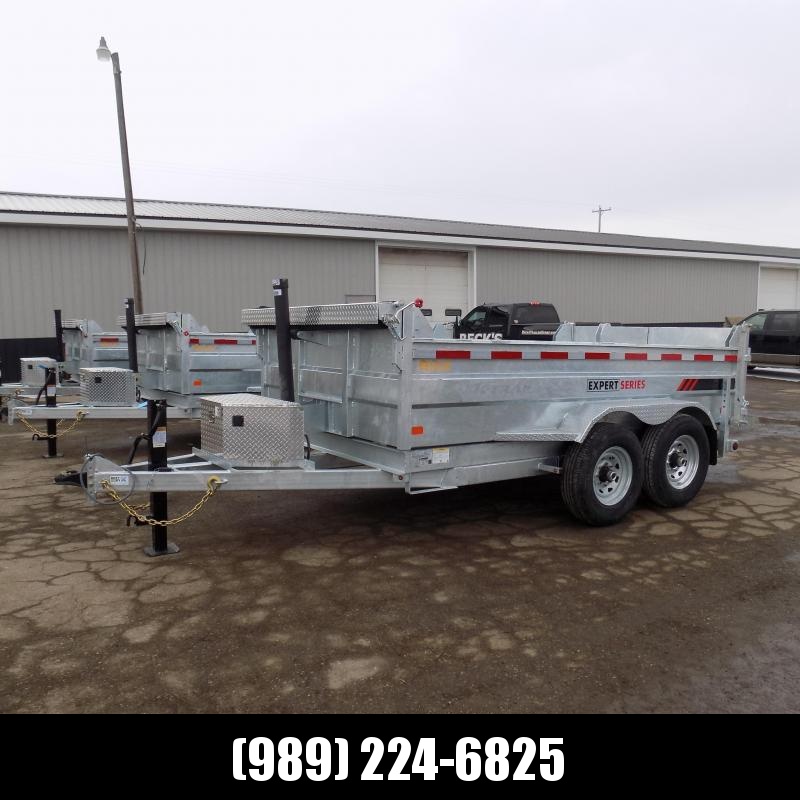 New Galvanized 7 x 12' Dump Trailer with Telescopic Lift - Corrosion Resistant - $0 Down & Payments From $135/mo. W.A.C. New Galvanized 7 x 12' Dump Trailer with Telescopic Lift - Corrosion Resistant - $0 Down & Payments From $135/mo. W.A.C.