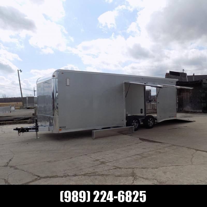 New Legend Trailmaster 8.5' x 24' Aluminum Race Series Trailer - Completely LOADED w/ Escape Door & Torsion Axles - $0 Down Financing Available New Legend Trailmaster 8.5' x 24' Aluminum Race Series Trailer - Completely LOADED w/ Escape Door & Torsion Axles - $0 Down Financing Available