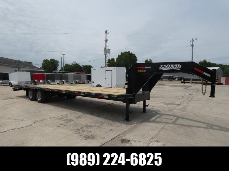 New Legend Steel 102" x 30' Low Pro Gooseneck Trailer For Sale - Flexible Business & Personal Financing Available 1708617085