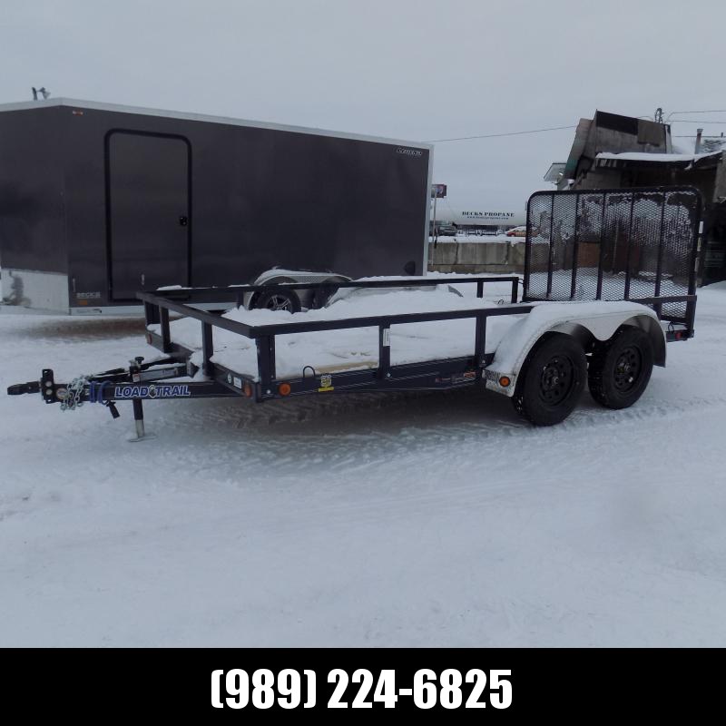 New Load Trail 83" X 14' Tandem Axle Utility Trailer - $0 Down & Payments from $125/mo. W.A.C. New Load Trail 83" X 14' Tandem Axle Utility Trailer - $0 Down & Payments from $125/mo. W.A.C.