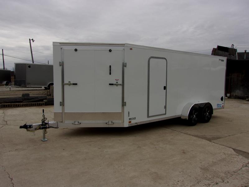 New Legend Thunder Snow 7 x 23' Aluminum Enclosed Snowmobile Trailer for Sale- $0 Down With Flexible Financing Available