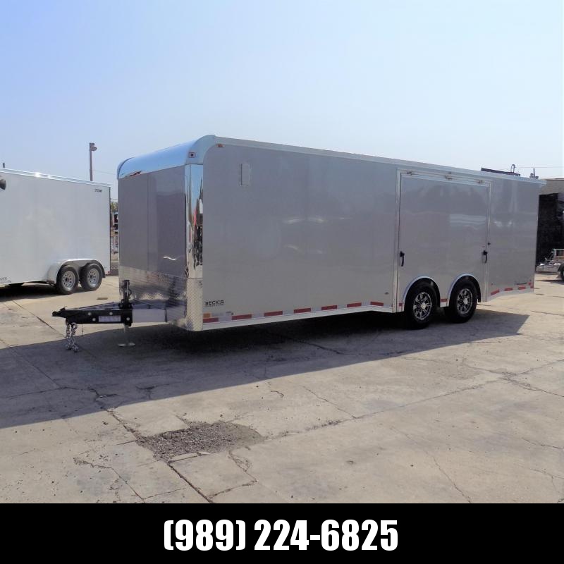 New Legend Trailmaster 8.5' x 24' Aluminum Race Series Trailer w/ Escape Door & 7K Torsion Axles - $0 Down Financing Available New Legend Trailmaster 8.5' x 24' Aluminum Race Series Trailer w/ Escape Door & 7K Torsion Axles - $0 Down Financing Available