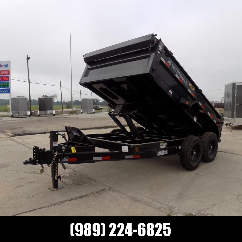New Iron Bull 7' x 12' Dump Trailer - 7 Gage Floor - Flexible $0 Down Financing Available New Iron Bull 7' x 12' Dump Trailer - 7 Gage Floor - Flexible $0 Down Financing Available