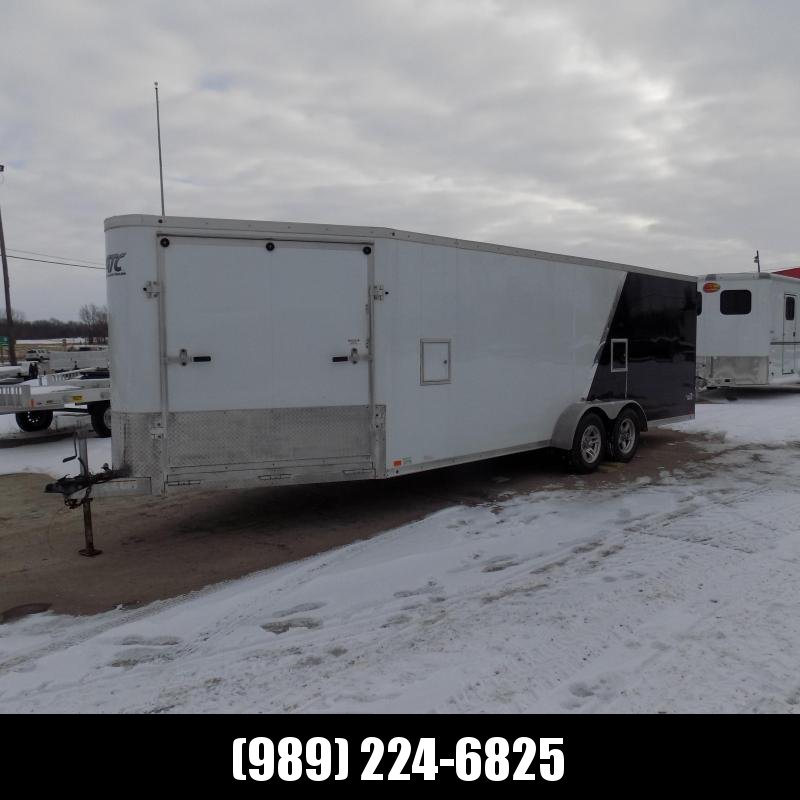 Used ATC 7' x 26' Aluminum Snowmobile Trailer For Sale - New Trade! Used ATC 7' x 26' Aluminum Snowmobile Trailer For Sale - New Trade!