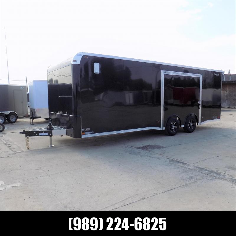 New Legend Trailmaster 8.5' x 24' Aluminum Race Series Trailer w/ Escape Door & Removable Fender - $0 Down Financing Available New Legend Trailmaster 8.5' x 24' Aluminum Race Series Trailer w/ Escape Door & Removable Fender - $0 Down Financing Available