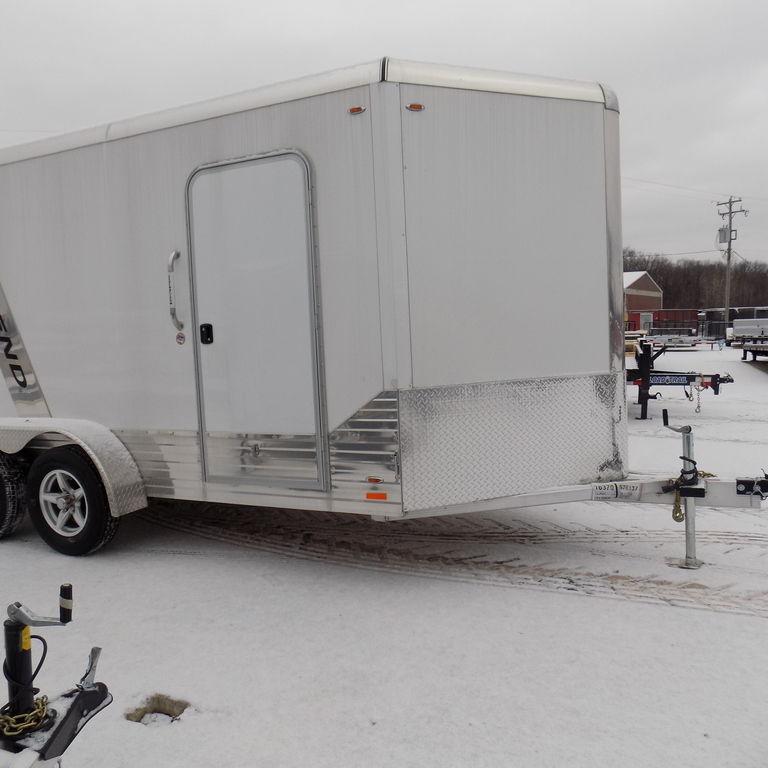 New Legend Trailers Deluxe V-Nose 7' x 17' Aluminum Enclosed Cargo Trailer For Sale New Legend Trailers Deluxe V-Nose 7' x 17' Aluminum Enclosed Cargo Trailer For Sale