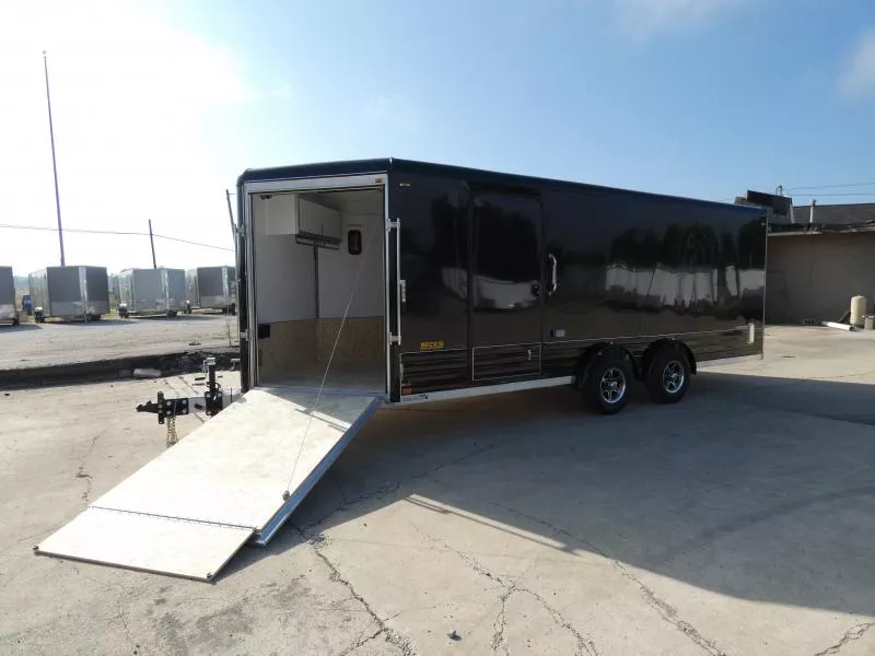 New Legend Deluxe Snow 8' x 24' Snowmobile / All Sport Trailer - 5200# Torsion Axles - Flexible Financing Options & Best Rates