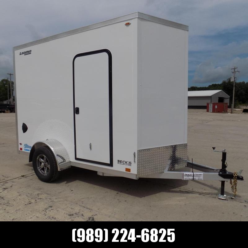 New Legend Thunder 6' x 11' Aluminum Enclosed Cargo Trailer for Sale- $0 Down Payments From $107/Mo W.A.C. New Legend Thunder 6' x 11' Aluminum Enclosed Cargo Trailer for Sale- $0 Down Payments From $107/Mo W.A.C.