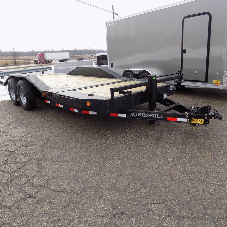 New Iron Bull 102" x 22' Tilt Deck Trailer - 8K Axles New Iron Bull 102" x 22' Tilt Deck Trailer - 8K Axles