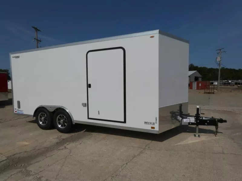 New Legend Thunder 8.5' x 20' Aluminum Enclosed Car Hauler Trailer for Sale - 5200# Torsion Axles - Flexible Financing Options & Low Monthly Payments 