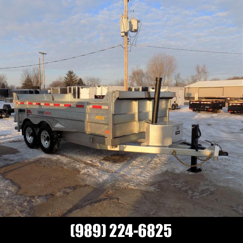 New Galvanized 7" x 14' Dump Trailer with 24K Telescopic Lift - $0 Down & Payments From $157/mo. W.A.C. New Galvanized 7" x 14' Dump Trailer with 24K Telescopic Lift - $0 Down & Payments From $157/mo. W.A.C.