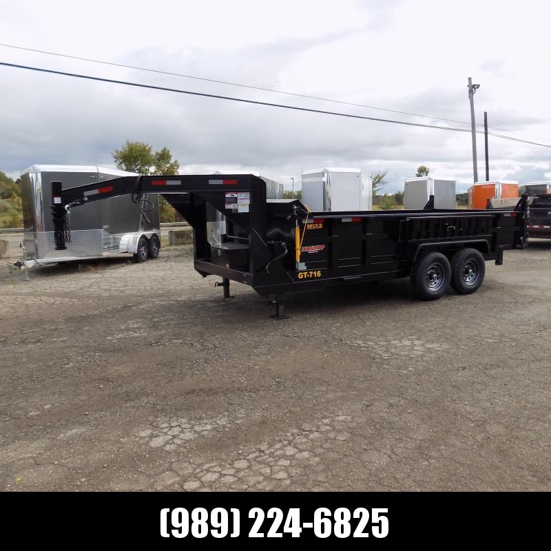 New DuraDump 7' x 16' Gooseneck Dump Trailer For Sale - $0 Down & Payments From $139/mo. W.A.C. New DuraDump 7' x 16' Gooseneck Dump Trailer For Sale - $0 Down & Payments From $139/mo. W.A.C.