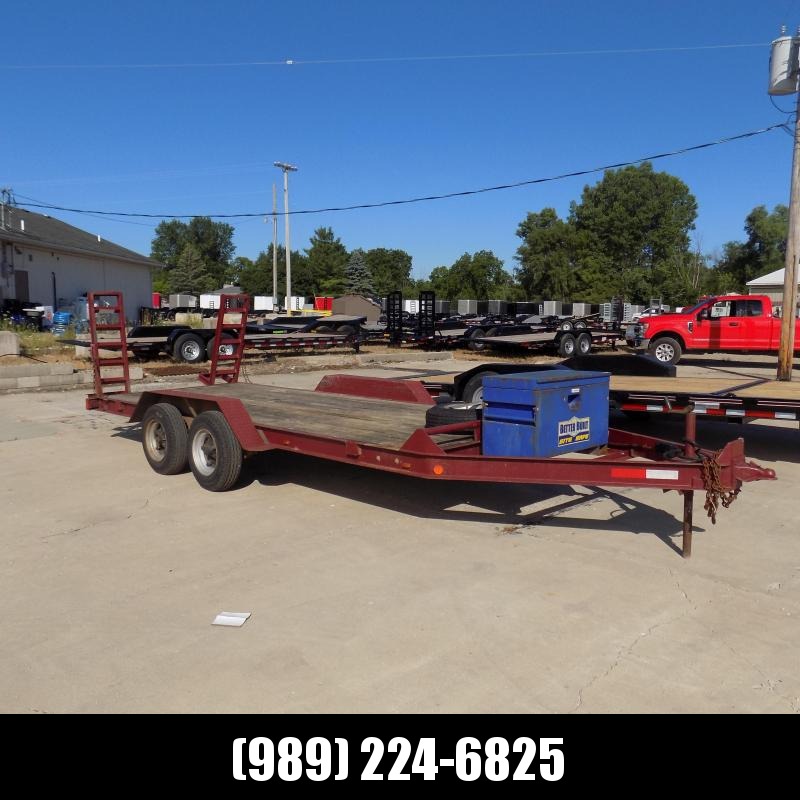 Used Hudson 7' x 16' Open Car Hauler For Sale Used Hudson 7' x 16' Open Car Hauler For Sale