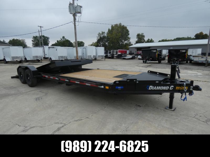 New Diamond C HDT 7' x 24' Tilt Deck Equipment Trailer For Sale - Flexible Personal & Business Financing Options & Low Monthly Payments 