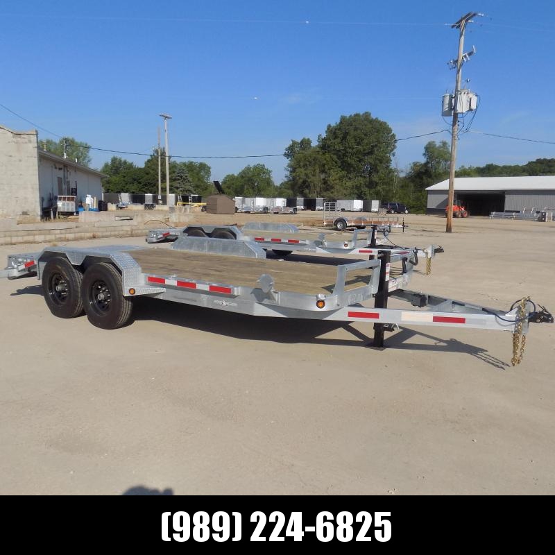 New Galvanized 7' x 18' Equipment Trailer - Corrosion Resistant - $0 Down & Payments From $139/mo. W.A.C. New Galvanized 7' x 18' Equipment Trailer - Corrosion Resistant - $0 Down & Payments From $139/mo. W.A.C.