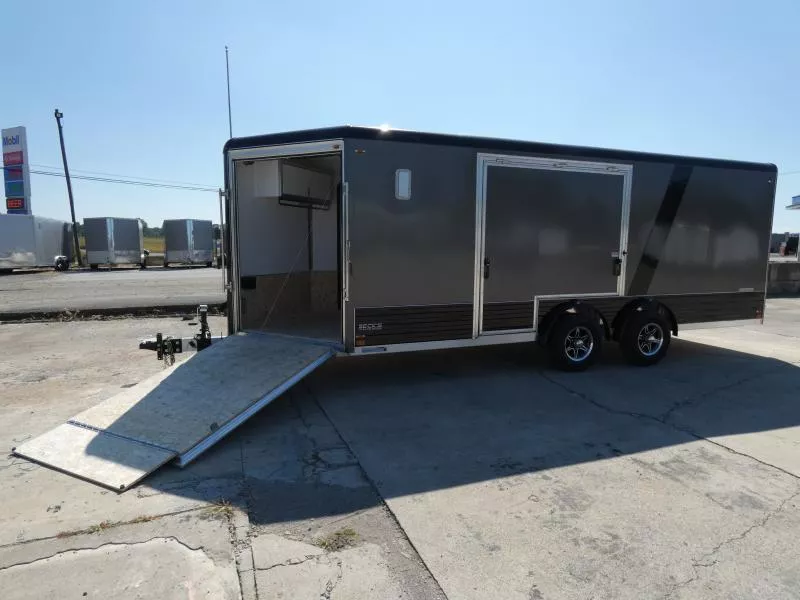 New Legend Deluxe Snow 8' x 24' Snowmobile / All Sport Trailer - 5200# Torsion Axles - Flexible Financing Options & Best Rates