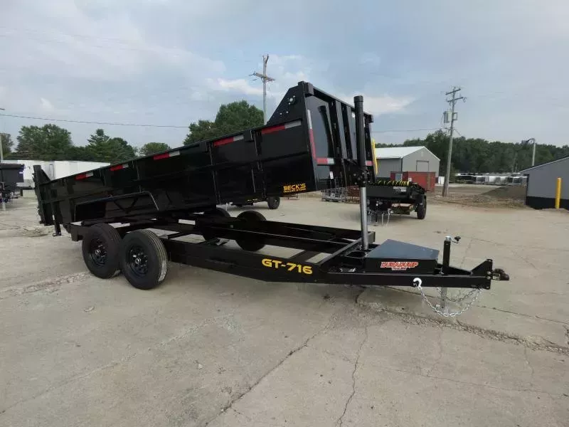New DuraDump 7' x 16' Dump Trailer For Sale - Telescopic Lift - Flexible Financing Options & Low Monthly Payments