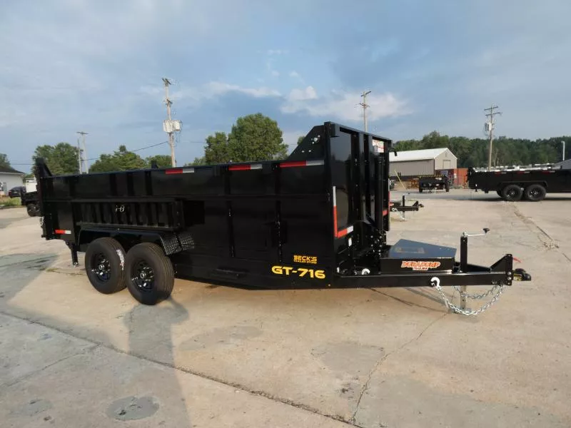 New DuraDump 7' x 16' Dump Trailer For Sale - Telescopic Lift - Flexible Financing Options & Low Monthly Payments
