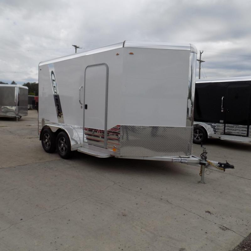 New Legend Trailers Deluxe V Nose 7' x 15' Aluminum Enclosed Cargo
