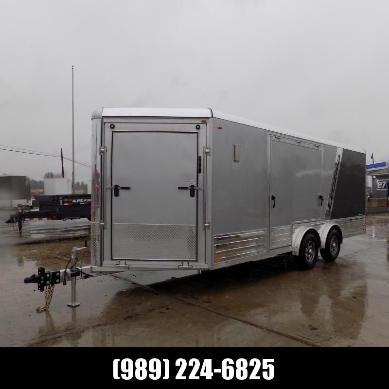 New Legend Deluxe V-Nose Snow/ATV 8' x 24' Snowmobile Trailer - $0 Down With Flexible Financing Options Available New Legend Deluxe V-Nose Snow/ATV 8' x 24' Snowmobile Trailer - $0 Down With Flexible Financing Options Available