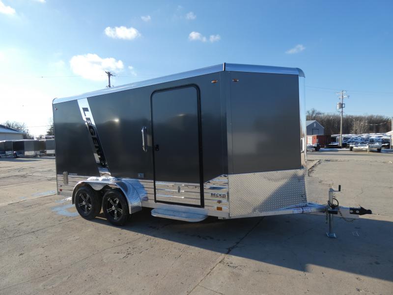 New Legend Deluxe V-Nose 7' X 17' All Aluminum Cargo Trailer - Flexible Financing Options & Low Monthly Payments