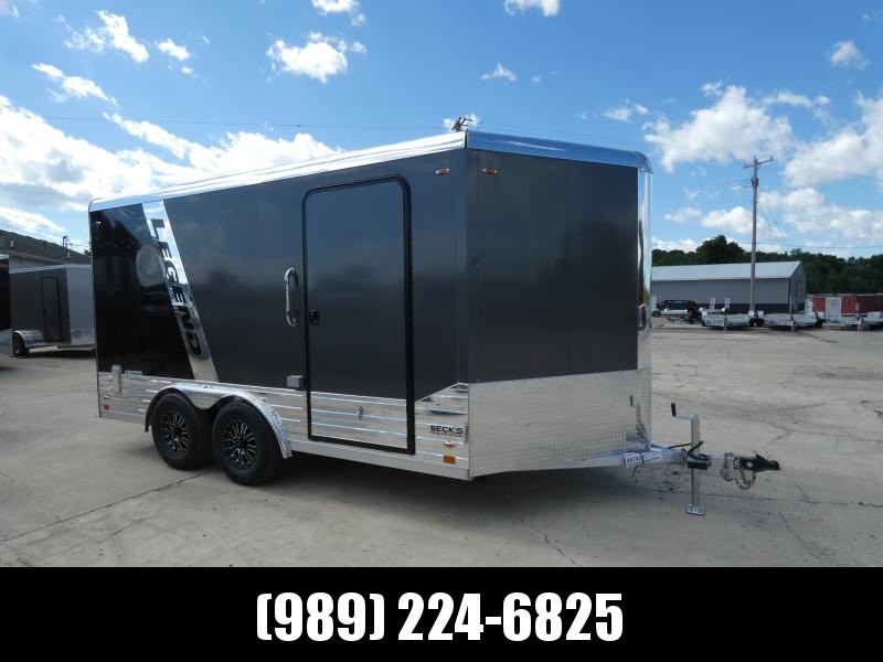 New Legend Deluxe V Nose 8' X 17' All Aluminum Enclosed Cargo Trailer - Flexible Financing Options & Low Monthly Payment New Legend Deluxe V Nose 8' X 17' All Aluminum Enclosed Cargo Trailer - Flexible Financing Options & Low Monthly Payment