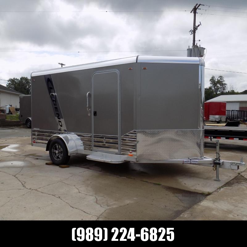 New Legend Deluxe V Nose 7' X 15' All Aluminum Enclosed Cargo Trailer For Sale New Legend Deluxe V Nose 7' X 15' All Aluminum Enclosed Cargo Trailer For Sale