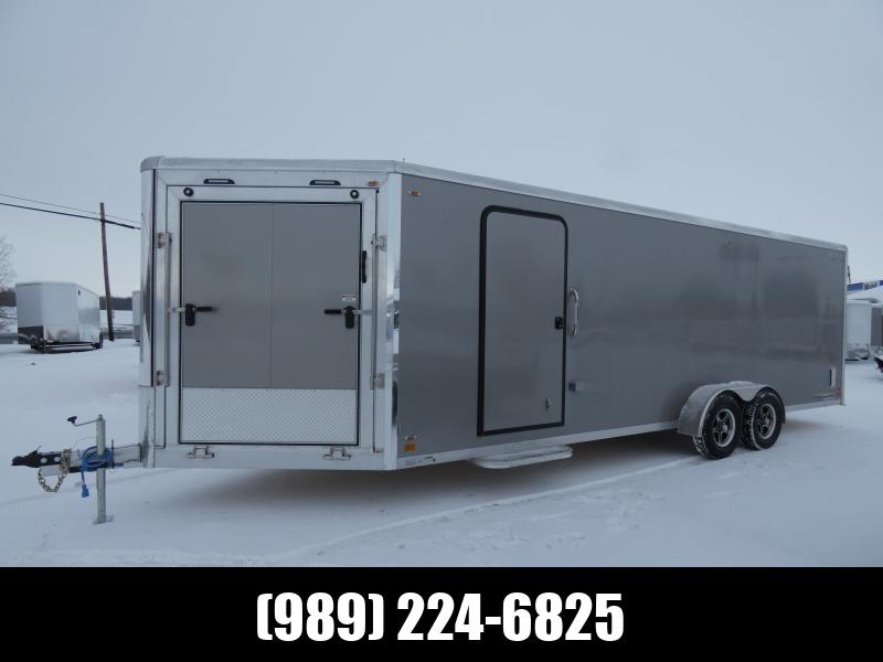 New Legend TRACKMASTER 7' x 29' Aluminum Snowmobile Trailer - Industry Leading Frame - Flexible Financing Options Available 1707235608