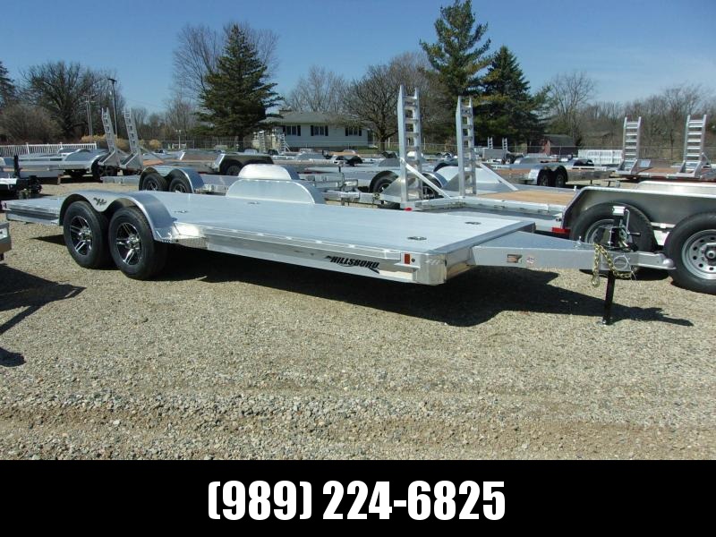 New Hillsboro 7' x 20' Aluminum Open Car Hauler Trailer For Sale - 5200# Torsion Axles For Sale - $0 Down & $163/mo. W.A.C. New Hillsboro 7' x 20' Aluminum Open Car Hauler Trailer For Sale - 5200# Torsion Axles For Sale - $0 Down & $163/mo. W.A.C.