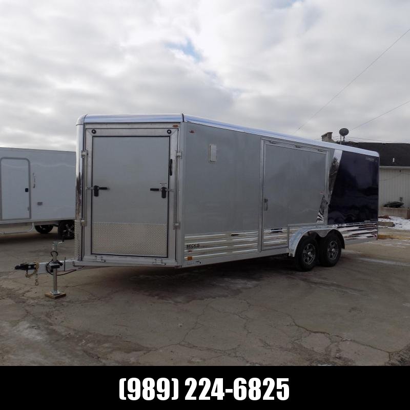 New Legend Deluxe V-Nose Snow/ATV 8' x 24' Snowmobile Trailer - $0 Down With Flexible Financing Options Available New Legend Deluxe V-Nose Snow/ATV 8' x 24' Snowmobile Trailer - $0 Down With Flexible Financing Options Available