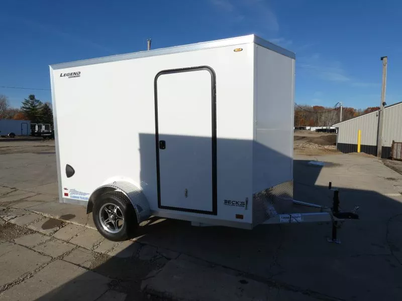 New Legend Thunder 6' x 11' Aluminum Enclosed Cargo Trailer for Sale - Flexible Financing Options & Low Monthly Payments