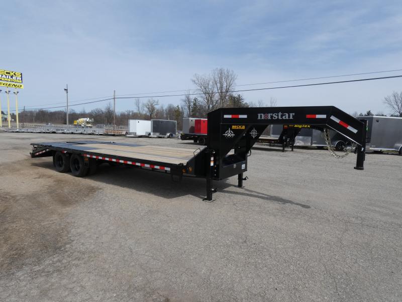 New Iron Bull Trailer 102" x 25'' Gooseneck Equipment Trailer For Sale -Flexible Financing Options & Low Monthly Payments 