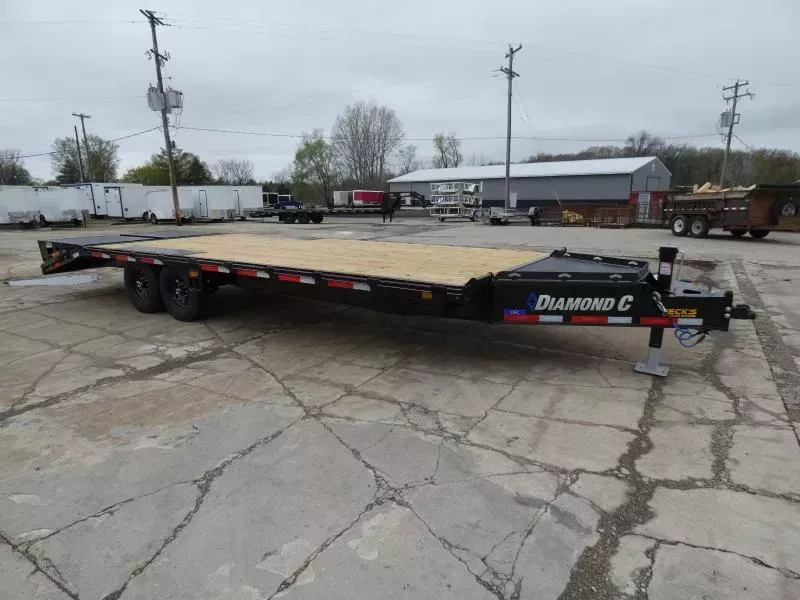 New Diamond C Trailers 102" x 24' Deckover Equipment Trailer For Sale - Flexible Financing Options & Low Monthly Payments