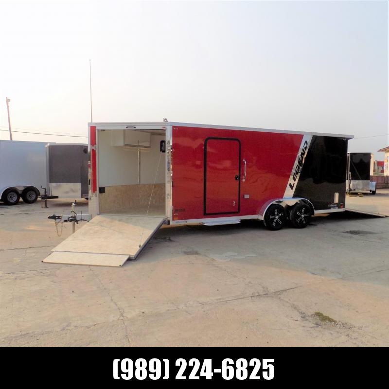 New Legend Explorer 7.5' x 23' Snowmobile Trailer - New 7.5' Wide Model Has NO Interior Wheel Wells! Flexible Financing Options Available New Legend Explorer 7.5' x 23' Snowmobile Trailer - New 7.5' Wide Model Has NO Interior Wheel Wells! Flexible Financing Options Available