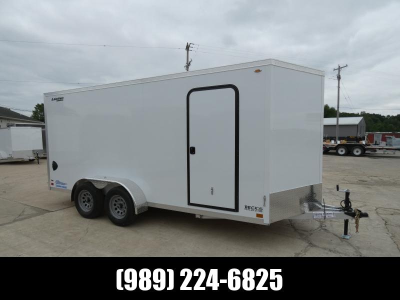 New Legend Thunder 7' x 16' Aluminum Enclosed Cargo Trailer for Sale