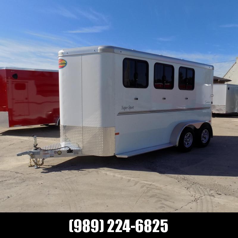 New Sundowner Aluminum Super Sport Bumper Pull 3 Horse Slant Load - $0 Down Financing Available New Sundowner Aluminum Super Sport Bumper Pull 3 Horse Slant Load - $0 Down Financing Available