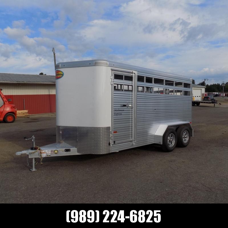 New Sundowner Trailers Stockman Express 16' Aluminum Stock Trailer For Sale - $0 Down Fnancing Available New Sundowner Trailers Stockman Express 16' Aluminum Stock Trailer For Sale - $0 Down Fnancing Available