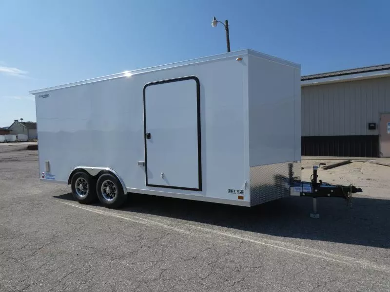 New Legend Thunder 8.5' x 20' Aluminum Enclosed Car Hauler Trailer for Sale - 5200# Torsion Axles - Flexible Financing Options & Low Monthly Payments 