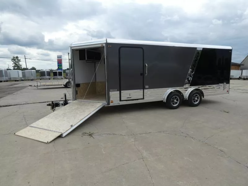 New Legend Deluxe Snow 8' x 24' Snowmobile / All Sport Trailer - 5200# Torsion Axles - Flexible Financing Options & Best Rates