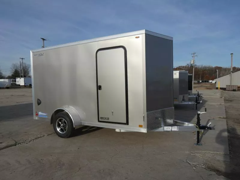 New Legend Thunder 6' x 13' Aluminum Enclosed Cargo Trailer for Sale - Flexible Financing Options & Low Monthly Payments