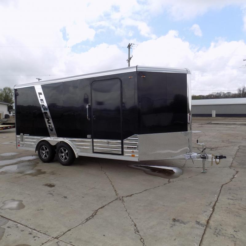 New Legend Deluxe V Nose 8' X 19' All Aluminum Cargo Trailer - $0 Down & Payments from $159/mo. W.A.C. New Legend Deluxe V Nose 8' X 19' All Aluminum Cargo Trailer - $0 Down & Payments from $159/mo. W.A.C.