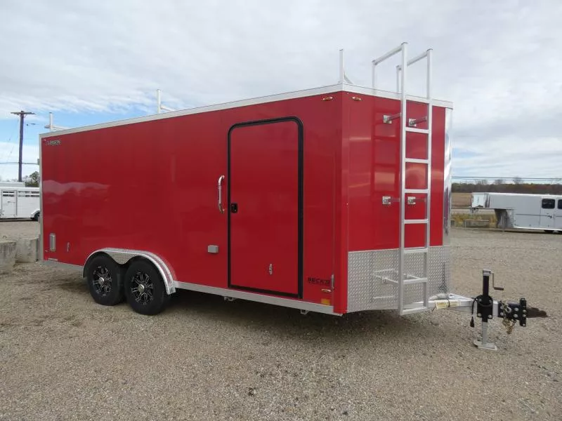 New Legend FTV 8' x 21' Aluminum Enclosed Cargo Trailer - Contractor Trailer - 5200# Torsion Axles - Flexible Financing Options & Low Monthly Payments