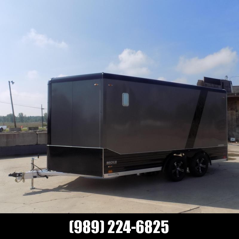 New Legend Deluxe V Nose 8' X 17' All Aluminum Cargo Trailer - $0 Down & Payments from $190/mo. W.A.C. New Legend Deluxe V Nose 8' X 17' All Aluminum Cargo Trailer - $0 Down & Payments from $190/mo. W.A.C.