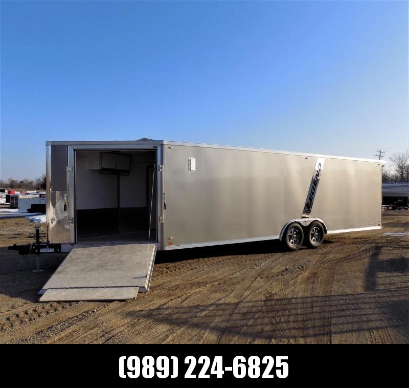 New Legend Trailmaster 8.5' x 32' Aluminum Enclosed Trailer - Perfect For UTVs-Snowmobile-Motorcycles & More - LOADED! $0 Down Financing Available New Legend Trailmaster 8.5' x 32' Aluminum Enclosed Trailer - Perfect For UTVs-Snowmobile-Motorcycles & More - LOADED! $0 Down Financing Available