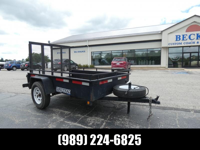 Used Sure-Trac 5'x8' Open Utility Trailer for Sale - New Trade Used Sure-Trac 5'x8' Open Utility Trailer for Sale - New Trade