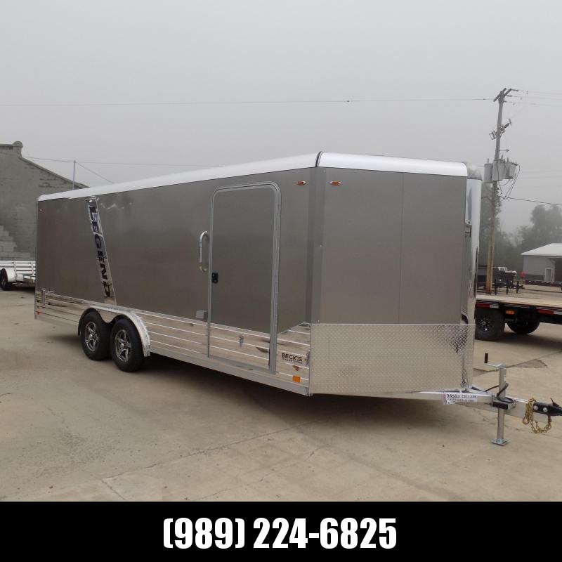 New Legend Deluxe V Nose 8' X 23' All Aluminum Cargo Trailer - Flexible Financing Options Available New Legend Deluxe V Nose 8' X 23' All Aluminum Cargo Trailer - Flexible Financing Options Available