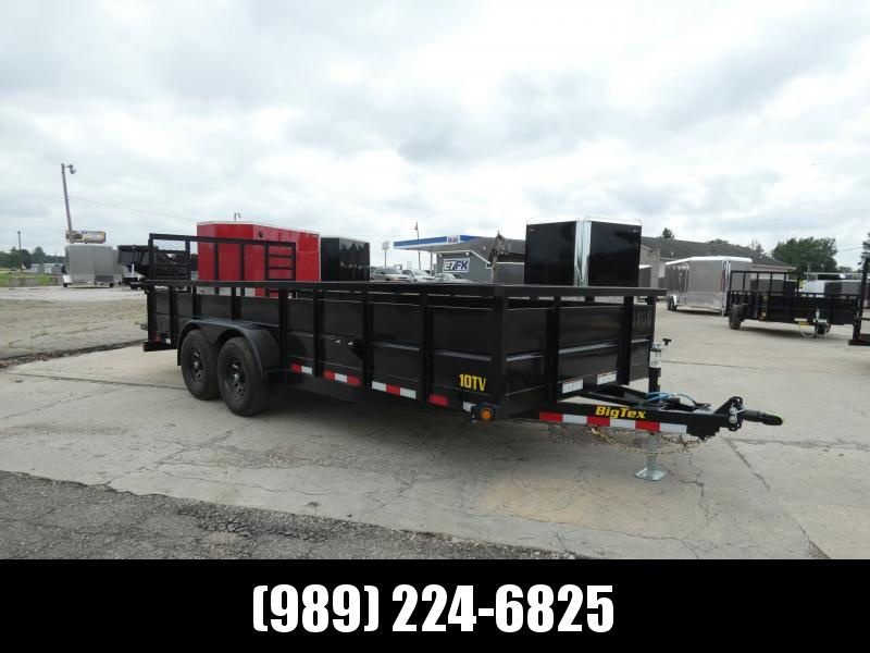 New Big Tex 10TV 7' x 18' Utility/Landscape Trailer With 5200# Axles -Flexible Financing Options & Low Monthly Payments New Big Tex 10TV 7' x 18' Utility/Landscape Trailer With 5200# Axles -Flexible Financing Options & Low Monthly Payments