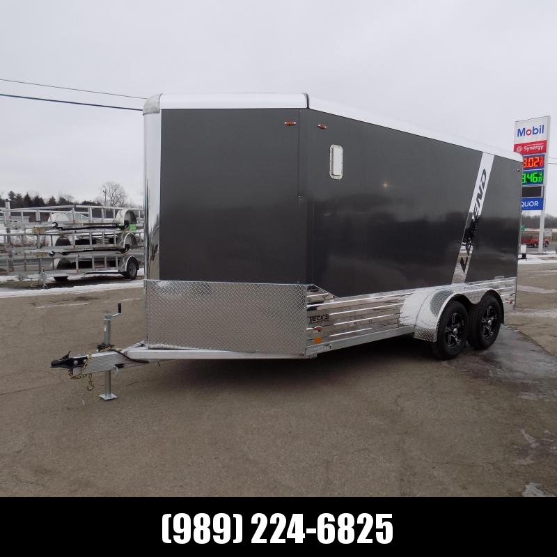 New Legend Deluxe V Nose 7' X 17' All Aluminum Cargo Trailer - $0 Down & Payments from $169/mo. W.A.C. New Legend Deluxe V Nose 7' X 17' All Aluminum Cargo Trailer - $0 Down & Payments from $169/mo. W.A.C.